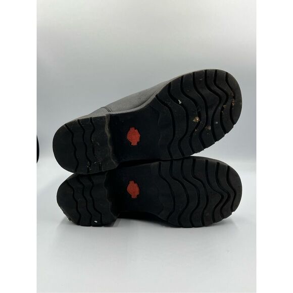 Harley Davidson Double Buckle Leather Lace Up Combat Riding Boot Womens Size 6 - Picture 7 of 14